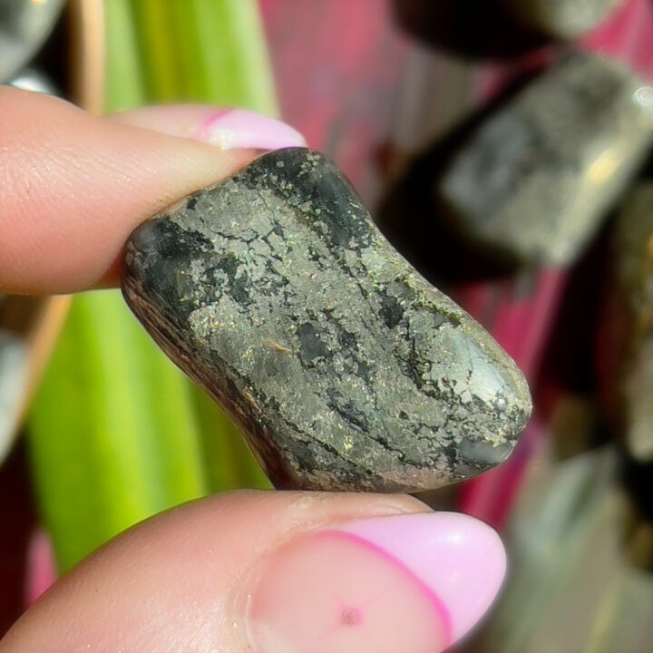 Tumbled African Gold Pyrite