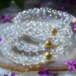 Celestial Guidance Angel Aura Quartz Bracelet