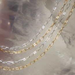 Sterling Silver Paperclip Chain