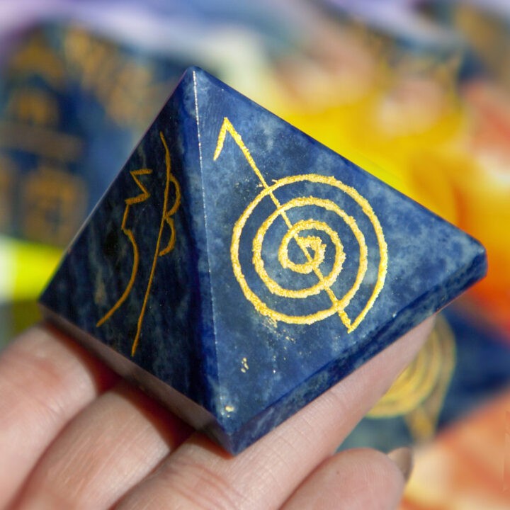 Sweet Dreams Sodalite Reiki Pyramid