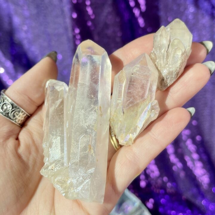 Angel Aura Quartz Cluster