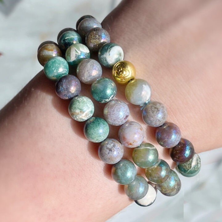 Angel Aura Ocean Jasper Bracelet