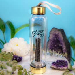 Clearing and Charging Gemstone Water Bottle
