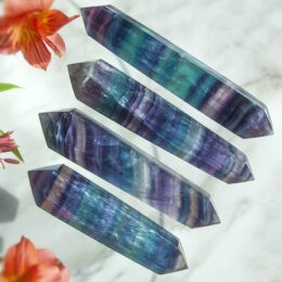 Discover Your Dharma Rainbow Fluorite Vogel
