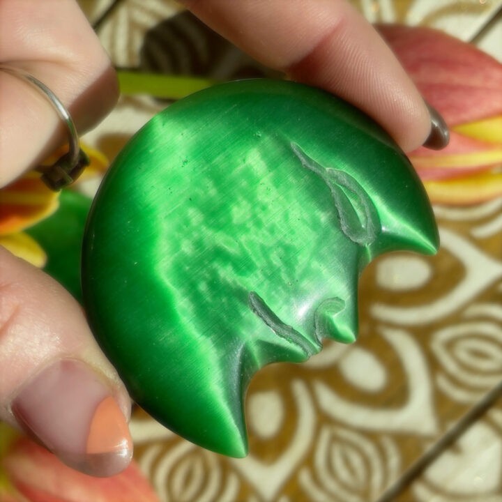 Green Cat’s Eye Moon