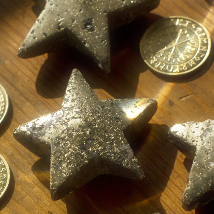 Power and Prosperity Pyrite Star