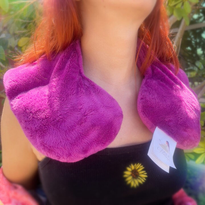 Amethyst and Lavender Hot and Cold Neck Pad