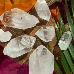 Amplifying Natural Clear Quartz Point