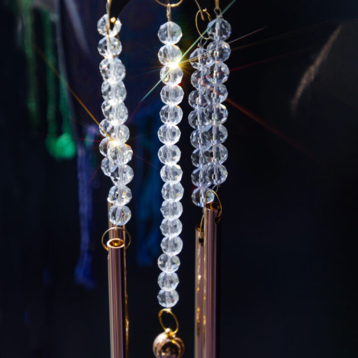 Blingy Moon Wind Chime