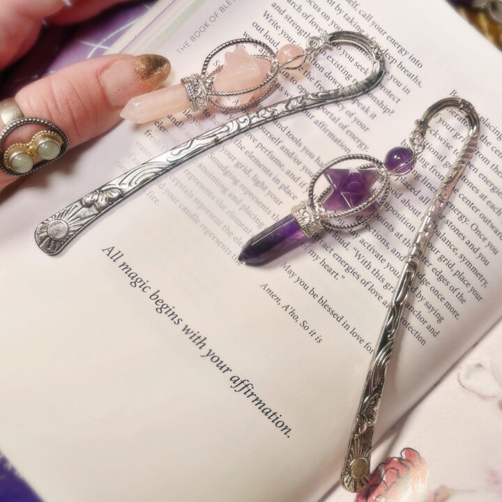 Crystal Merkaba Bookmark