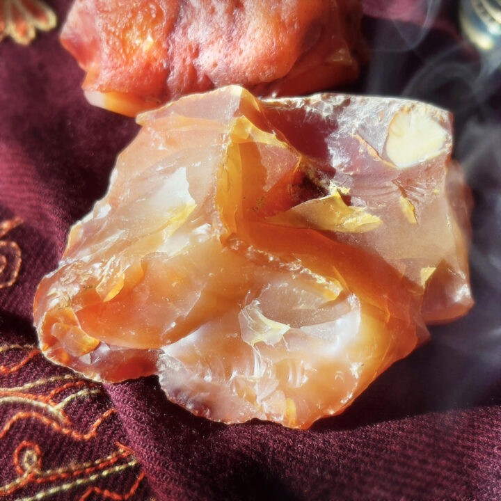 Fiery Natural Brazilian Carnelian