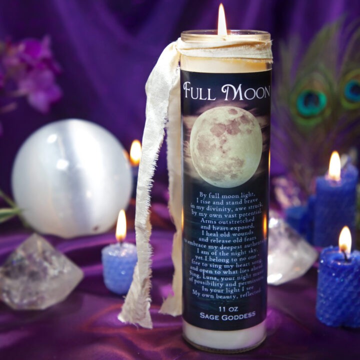 Full Moon Intention Candle