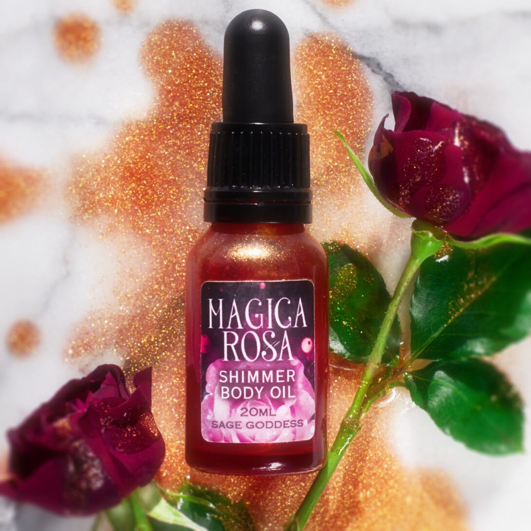 Home Shop Magical Gifts Magica Rosa Shimmer Body Oil