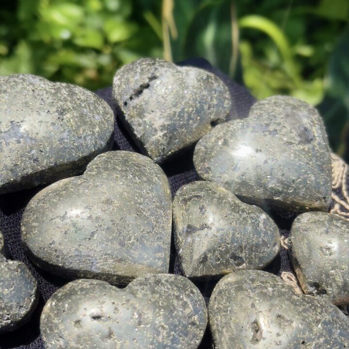 Pyrite Heart of Gold