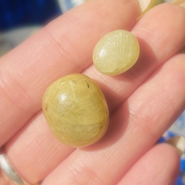 Tumbled Yellow Sapphire