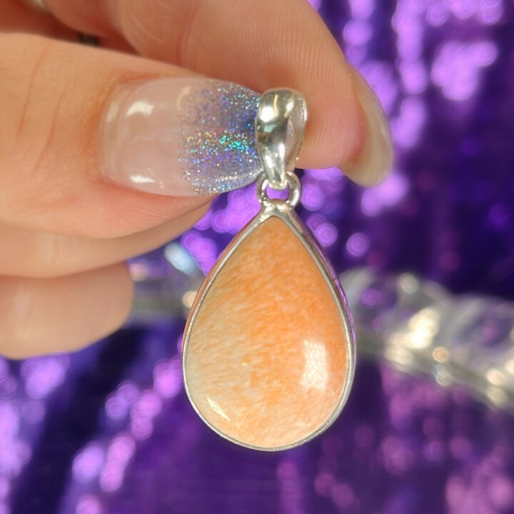 Celestobarite Pendant