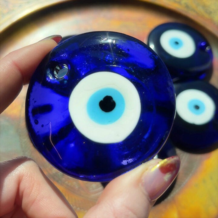 Glass Evil Eye Charm