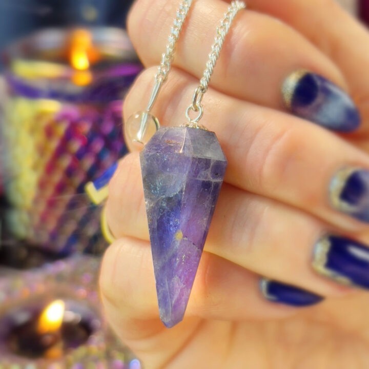 Blue Tanzanite Divine Wisdom Pendulum