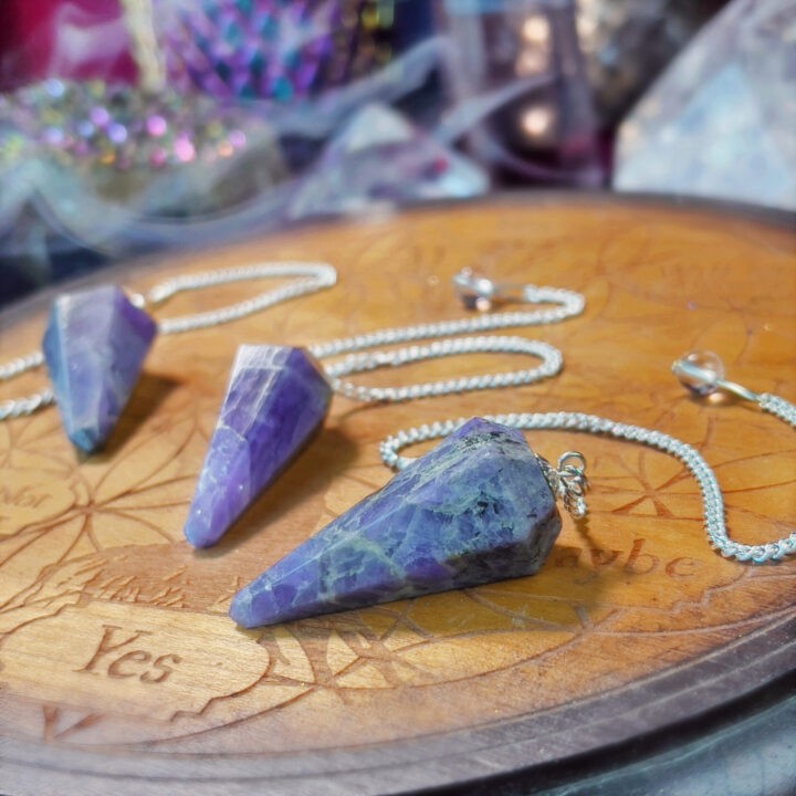 Blue Tanzanite Divine Wisdom Pendulum