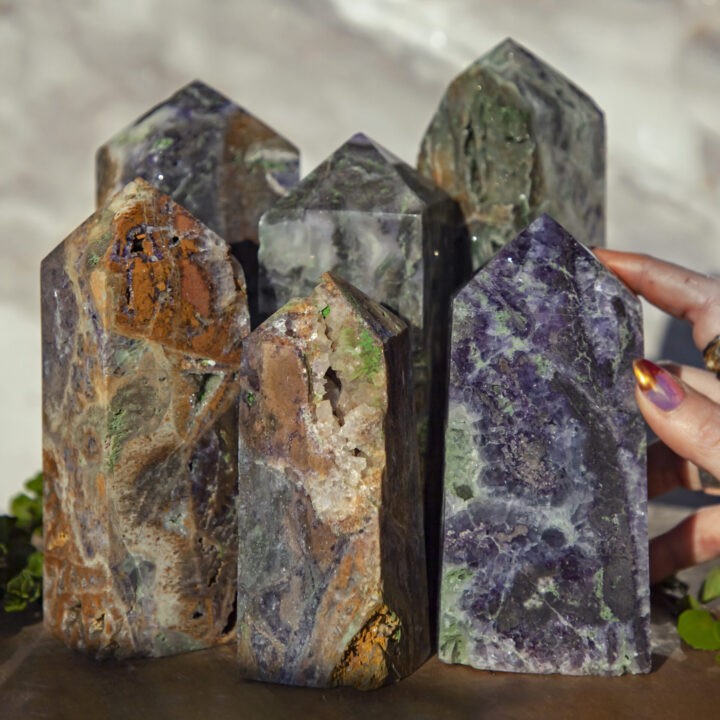 Jumbo Sphalerite and Fluorite Obelisk