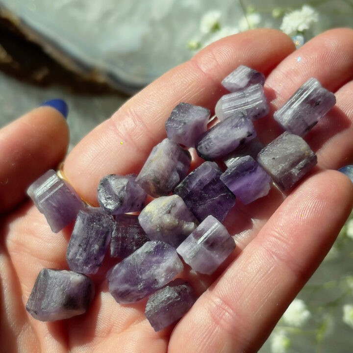 Natural Purple Scapolite