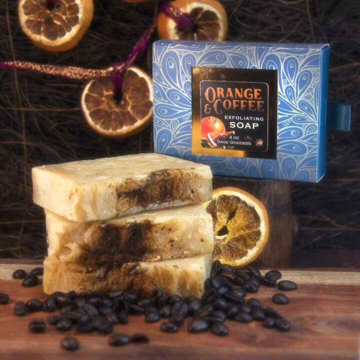 Orange and Coffee Exfoliating Soap