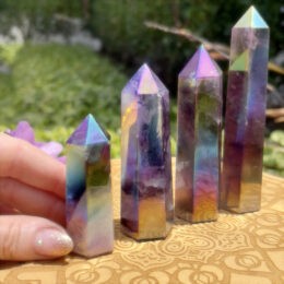 Titanium Aura Rainbow Fluorite Generator