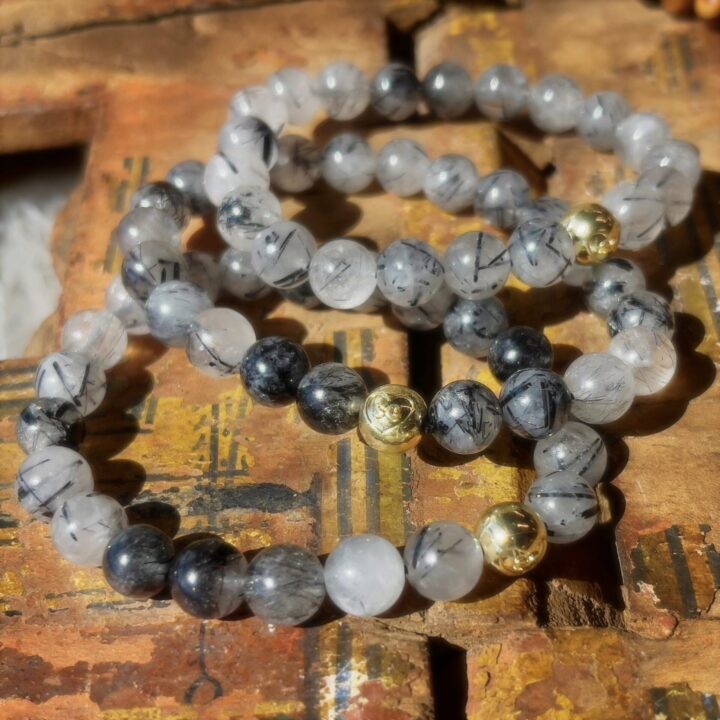 Tourmalinated Quartz Protection Bracelet