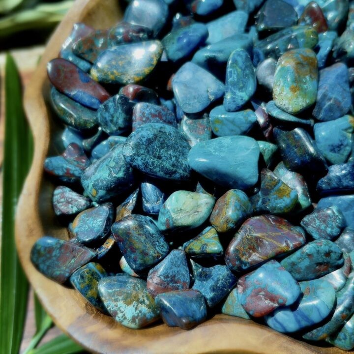 Tumbled Shattuckite