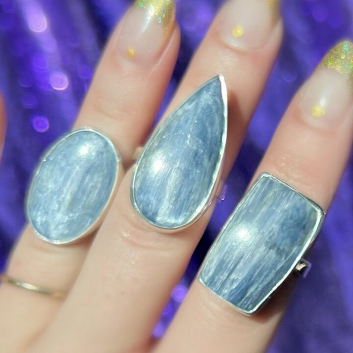 Blue Kyanite Ring