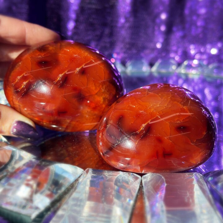 Carnelian Meditation Stone