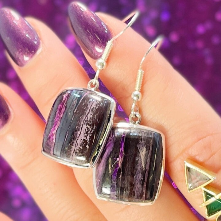 Sugilite Earrings