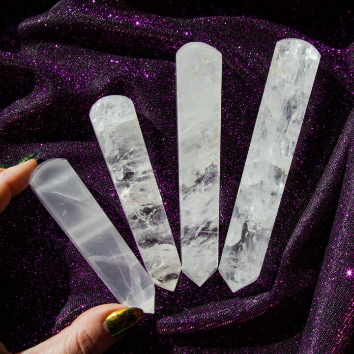 Amplified Healing Clear Quartz Massage Wand