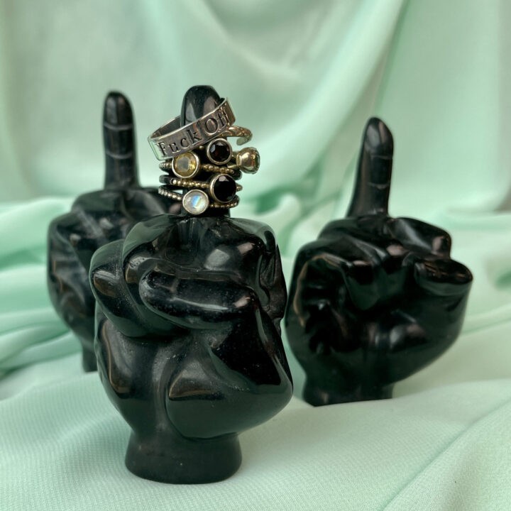Black Obsidian F Off Hand
