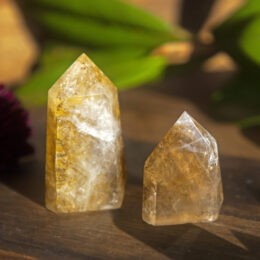 Dendritic Golden Healer Quartz Generator