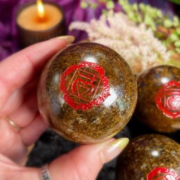 Root Chakra Bronzite Sphere