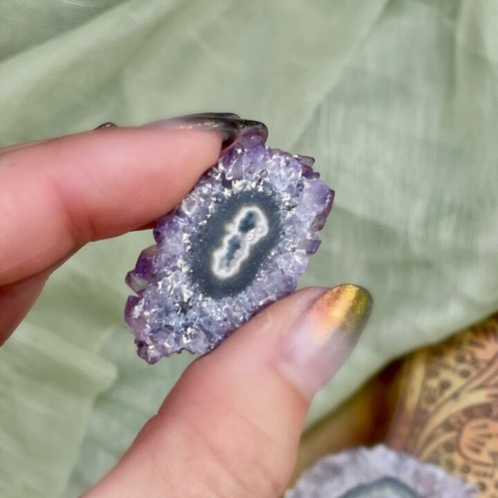 Peaceful Amethyst Stalactite Flower