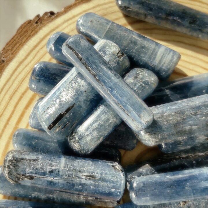 A-Grade Tumbled Blue Kyanite