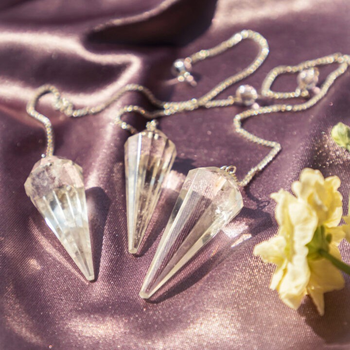 Clear Quartz Pendulum