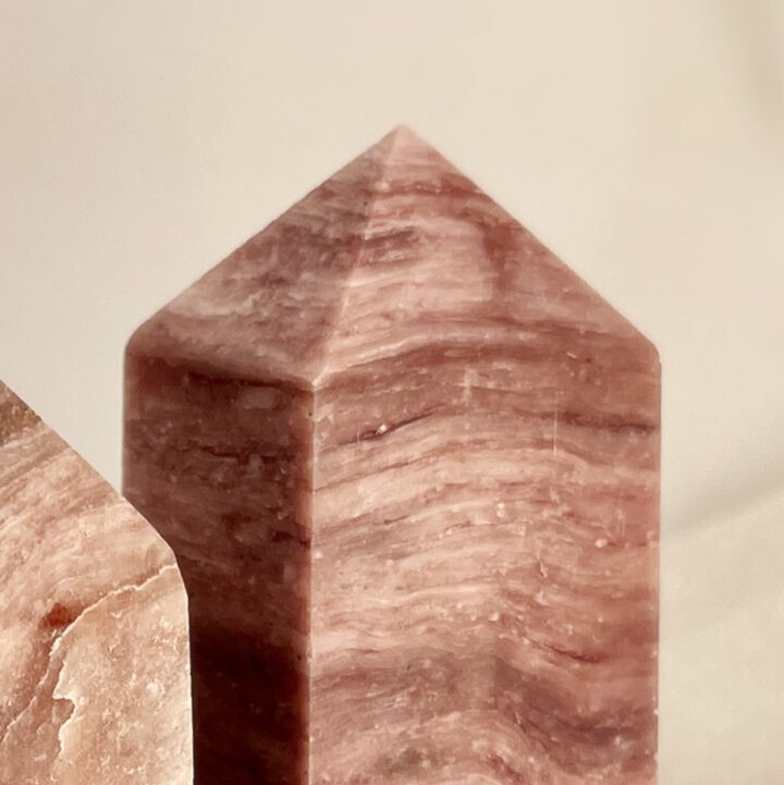 Rose Muscovite Obelisk