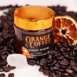Orange and Coffee Sugar Scrub