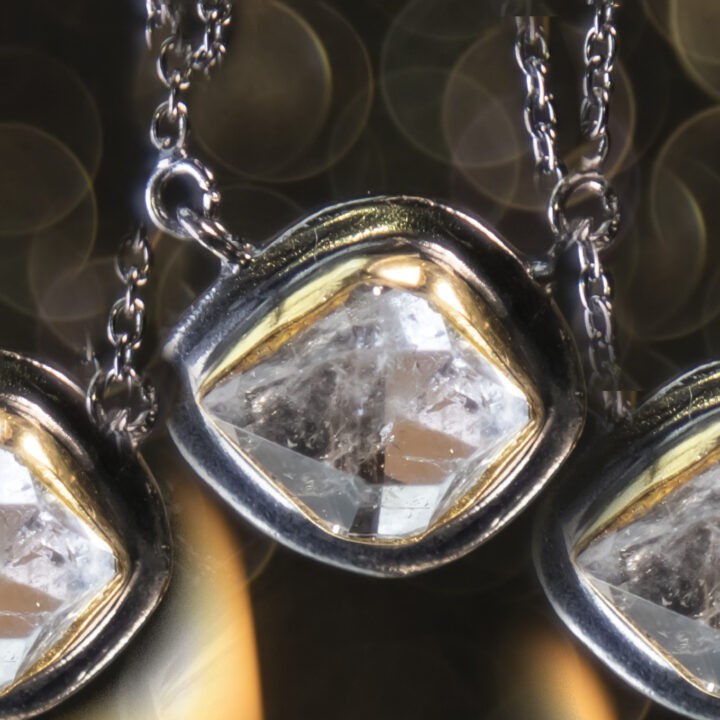 Portal of Light Herkimer Diamond Necklace