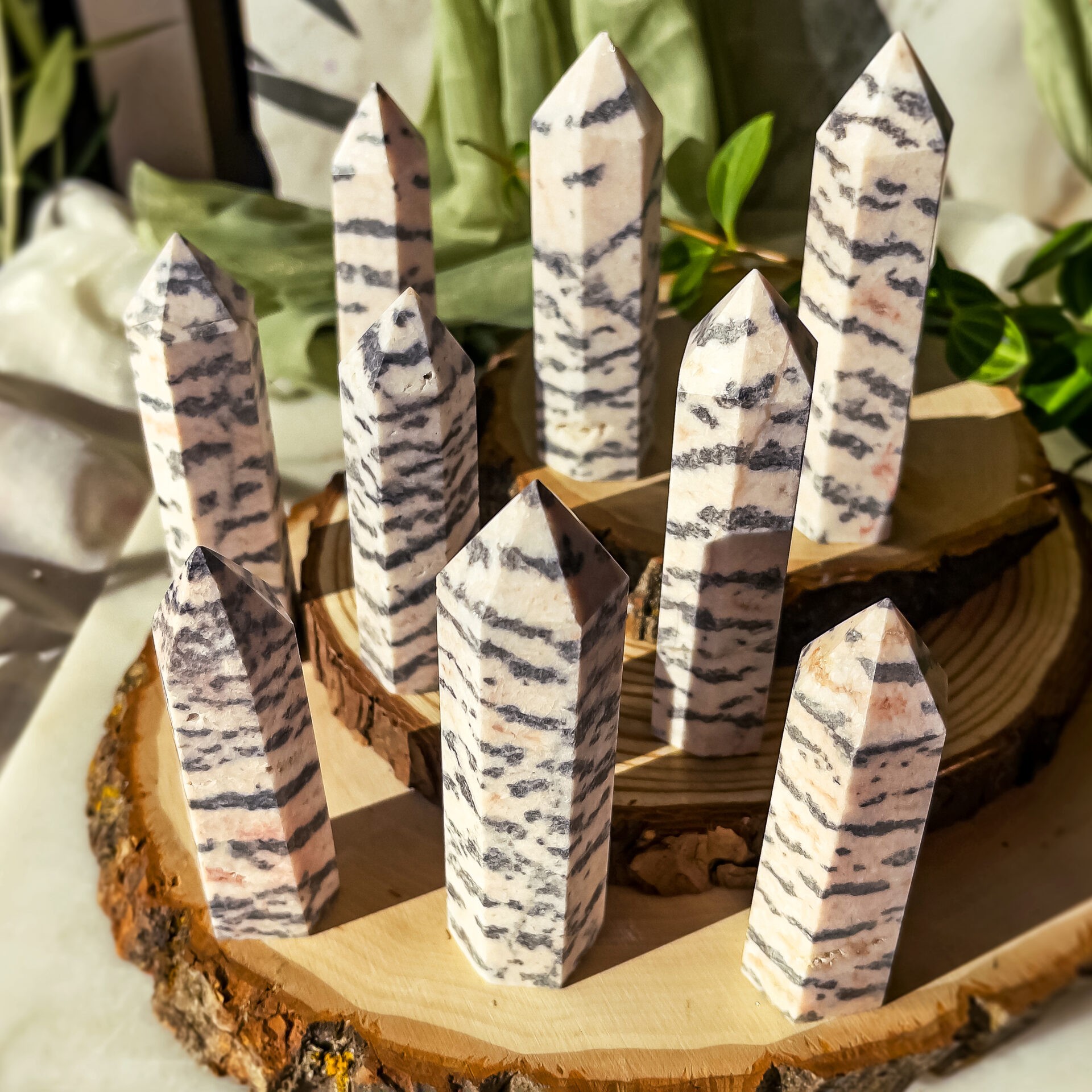 Sage Goddess Show Your Colors Pink Zebra Jasper Generator