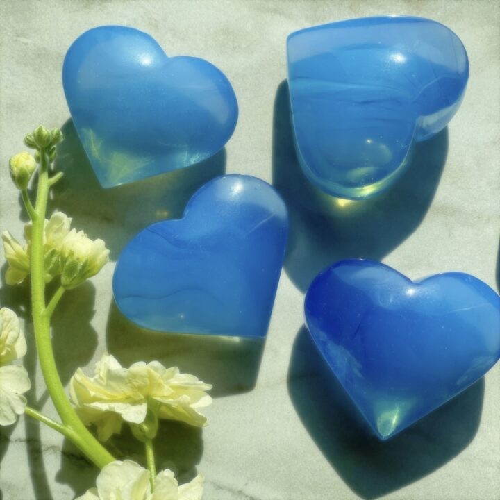 Blue Opalite Heart