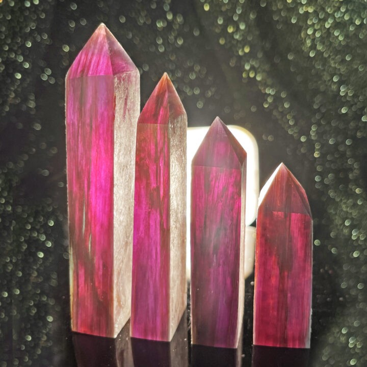 Gel Lepidolite Obelisk