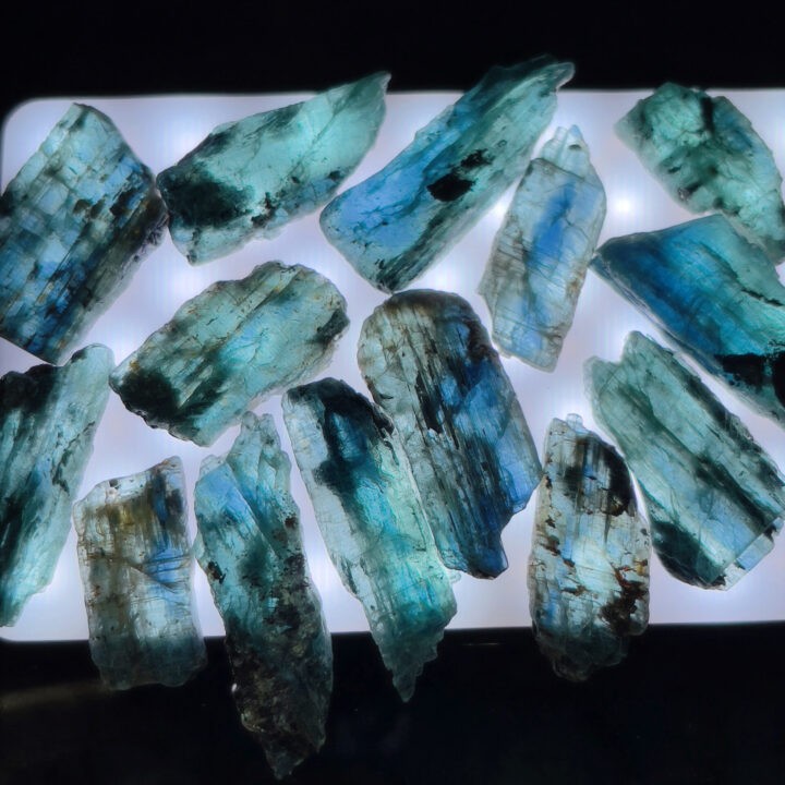 A-Grade Natural Teal Kyanite