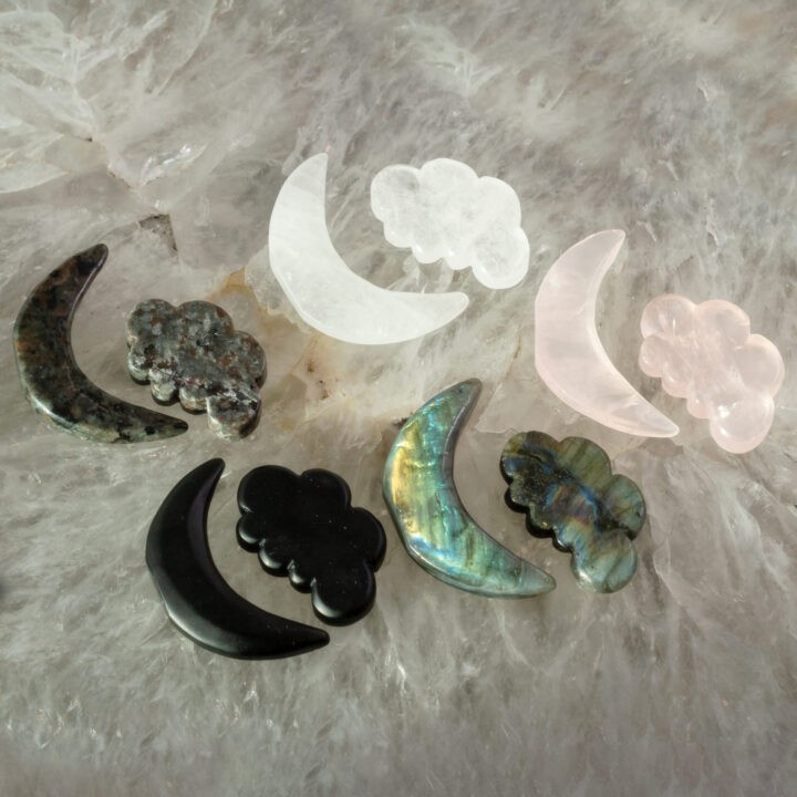 Crescent Moon Ring Holder