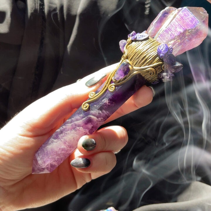 Divine Soul Path Crown Chakra Wand