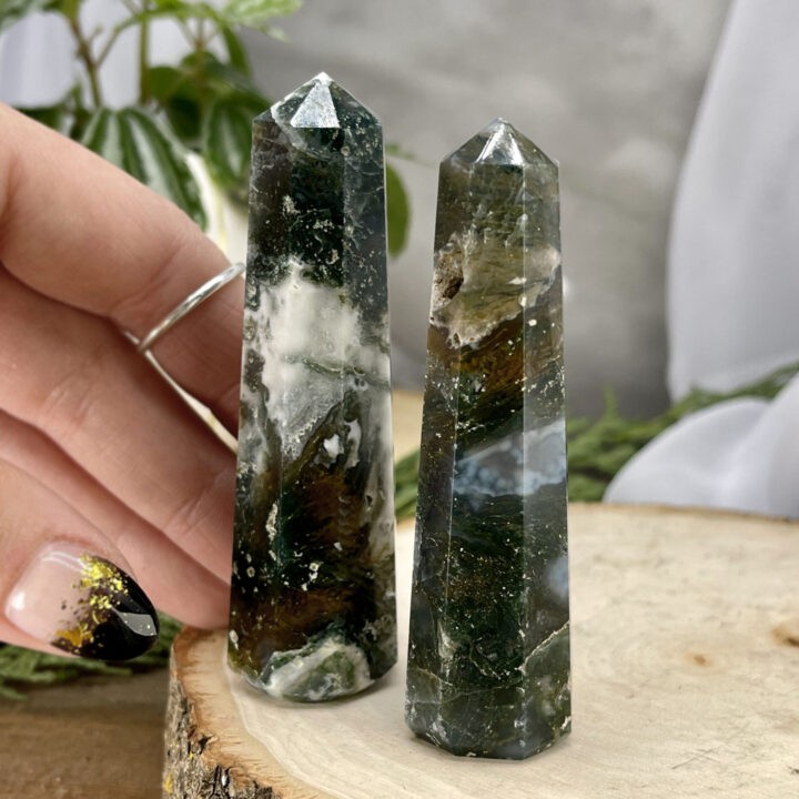 Infinite Growth Moss Agate Generator