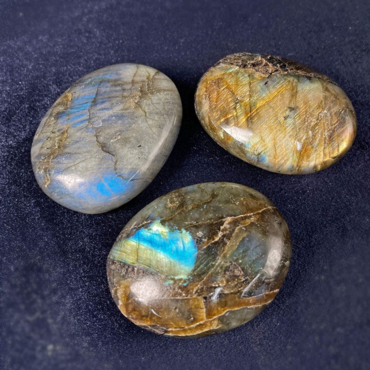 Intention Setting Labradorite Palm Stone